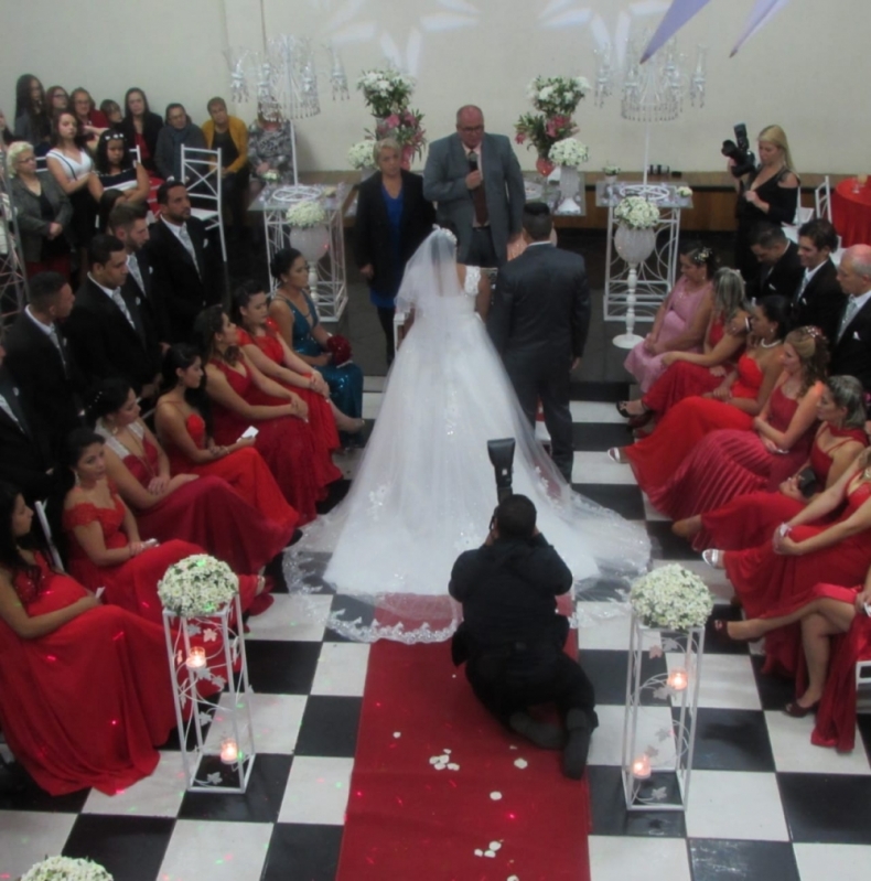 Preço do Aluguel de Salão para Casamento Decorado Jaguaribe - Salão para Bodas de Casamento