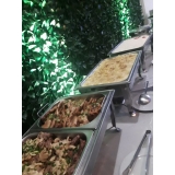 espaço para evento com buffet orçamento Aliança