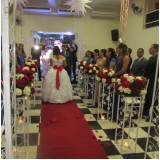 salão para casamento decorado valor Quitaúna